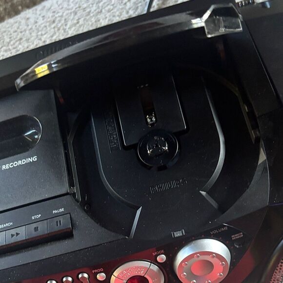 Vintgage Philips AZ2045 Black CD Soundmachine Digital Equalizer cassette player - Picture 7 of 15